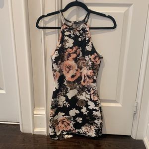 Beautiful floral mini dress